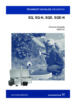 Katalogový list domácí vodárny SQE