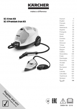SC 4 + Iron Kit návod k obsluze