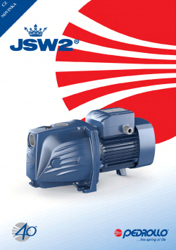 JSW2 pumps