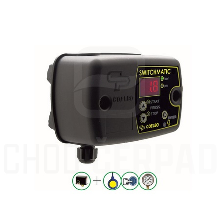 SWITCHMATIC 3 elektronický tlakový spínač 1,0 až 6,5 bar (registrační sleva až 5%)