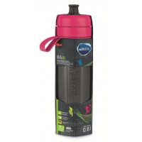 Filtrační láhev Brita Fill&Go Active růžová 0.6l