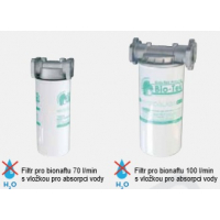 PIUSI Filtr pro bionaftu s vložkou pro absorpci vody 100 l/min 1" x 1"