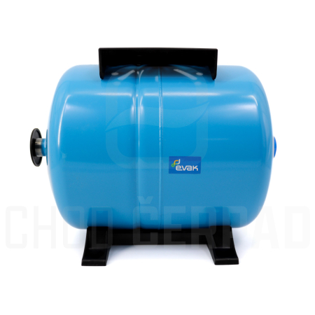 EVAK PUMPS SPTB 024H - Horizontální membránová nádoba 24 litrů, 10 BAR, 90°C, G1"