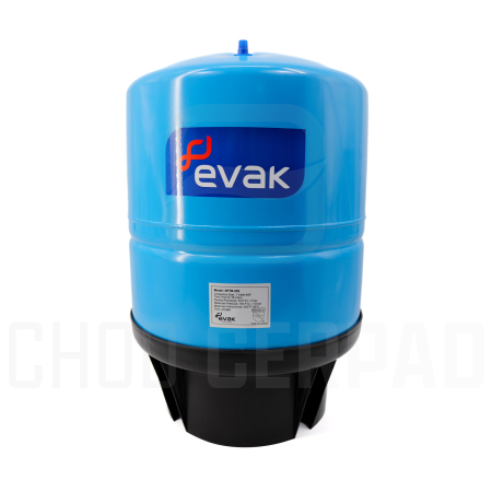 EVAK PUMPS SPTB 058 - Vertikální membránová nádoba 58 litrů s podstavcem, 10 BAR, 90°C, G1"