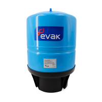 EVAK PUMPS SPTB 058 - Vertikální membránová nádoba 58 litrů s podstavcem, 10 BAR, 90°C, G1"