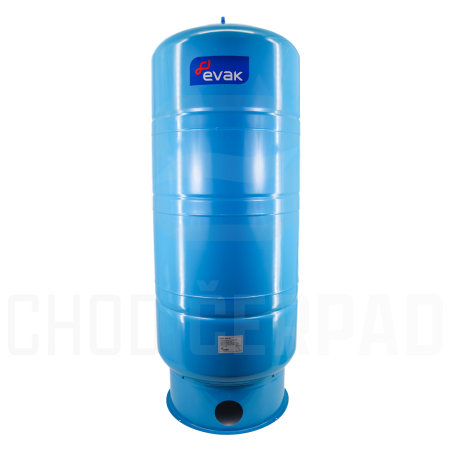 EVAK PUMPS SPTB 305 - Vertikální membránová nádoba 305 litrů, 10 BAR, 90°C, Rp 5/4"