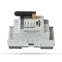 Jablotron GD-02K-DIN Univerzální GSM komunikátor a ovladač - Jablotron