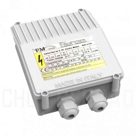PM TECHNOLOGY Controlbox 20, 0.37kW, 20uF, 5A