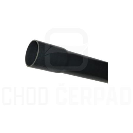 AQUAPLASTIK Trubka PVC-U d63 x 2,4 / 5m PN10 s hrdlem na lepení