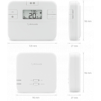 SALUS RT510RF - Bezdrátový programovatelný termostat