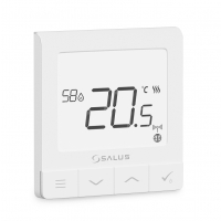 SALUS SQ610 - Multifunkční termostat s čidlem vlhkosti