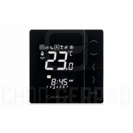 SALUS VS20BRF - Bezdrátový digitální pokojový termostat 4v1