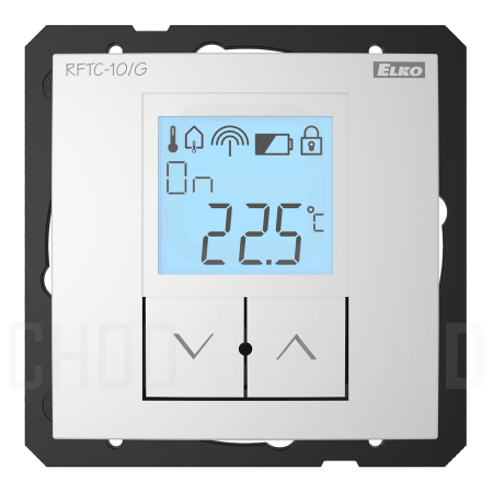 RFTC-10/G /AL - hliník Systémový regulátor teploty (polosestava - hliník)