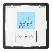 RFTC-50/G /bílá Autonomní regulátor teploty (polosestava - bílá)