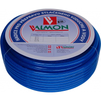 Hadice Valmon 1124 pro přepravu stlačeného vzduchu a vody transparentní modrá 1/4" balení 50m