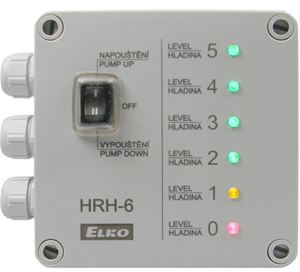 HRH-6 /AC Hladinový spínač 230V
